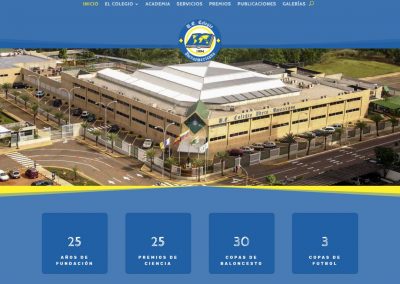 Desarrollo de Página Web Colegio Iberoamericano
