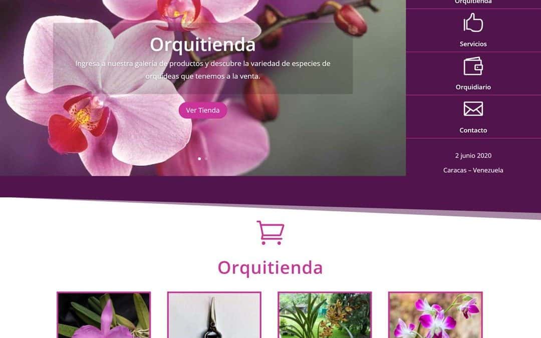 Desarrollo de Catálogo Web Orquídeas de Venezuela