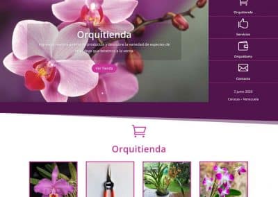 Desarrollo de Catálogo Web Orquídeas de Venezuela